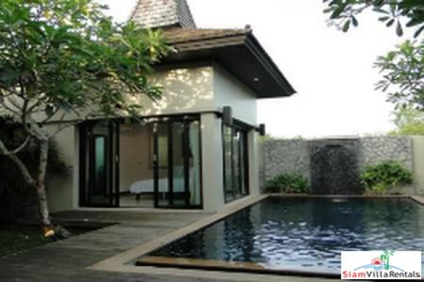 Luxury Three Bedroom Pool Villa within a New Development For Rental at Layan, Phuket-4