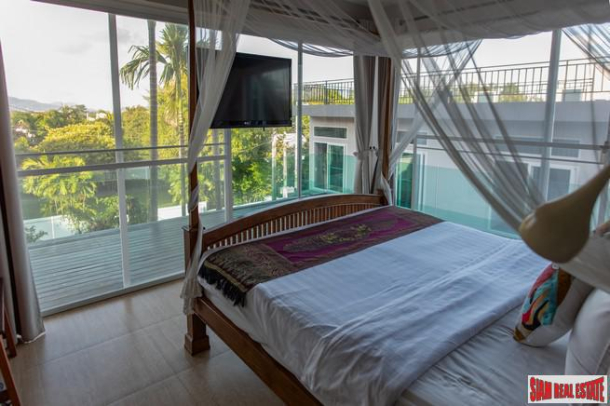 Unique Eight Bedroom + Rooftop Terrace  Sea View Pool Villa for Rent in Rawai/Sai Yuan-14