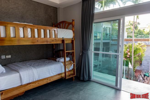 Unique Eight Bedroom + Rooftop Terrace  Sea View Pool Villa for Rent in Rawai/Sai Yuan-20