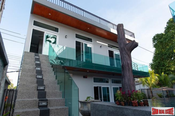 Unique Eight Bedroom + Rooftop Terrace  Sea View Pool Villa for Rent in Rawai/Sai Yuan-3