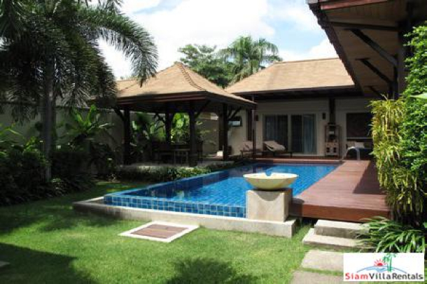 Two Villas The Niche | Three Bedroom Tropical Modern Pool Villa for Rent in Rawai-2