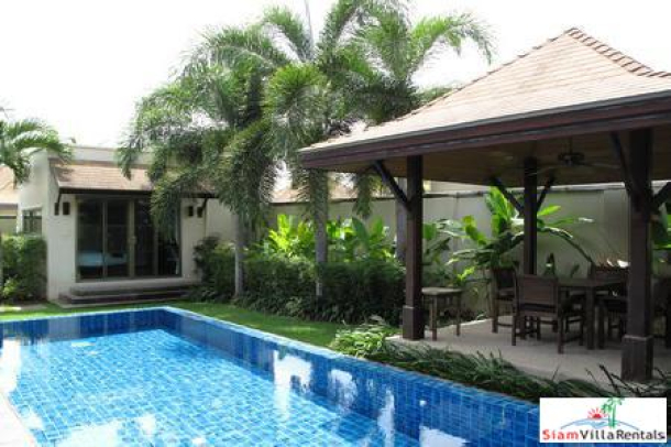 Two Villas The Niche | Three Bedroom Tropical Modern Pool Villa for Rent in Rawai-3