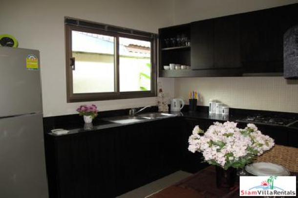 Two Villas The Niche | Three Bedroom Tropical Modern Pool Villa for Rent in Rawai-8