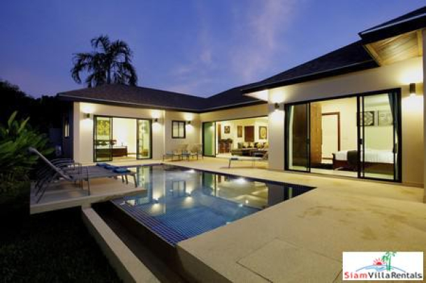 Onyx Villa | Elegant Modern four Bedroom Pool Villa in Nai Harn for Holiday Rental-1