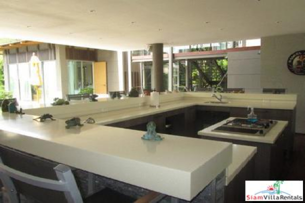 La Colline | Four Bedroom Modern Zen Sea View Pool Villa in Layan for Holiday Rental-11