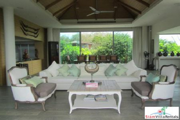 La Colline | Four Bedroom Modern Zen Sea View Pool Villa in Layan for Holiday Rental-2