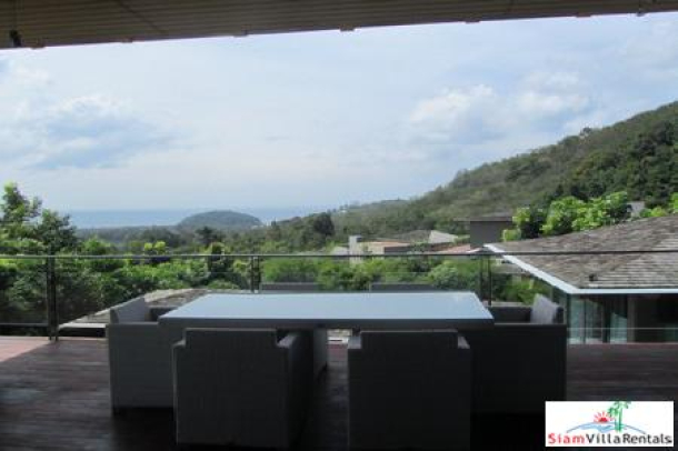 La Colline | Four Bedroom Modern Zen Sea View Pool Villa in Layan for Holiday Rental-4