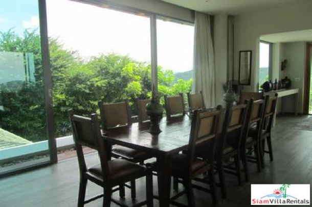 La Colline | Four Bedroom Modern Zen Sea View Pool Villa in Layan for Holiday Rental-5