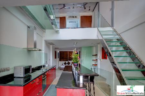 The Lofts | Stylish Two Bedroom Penthouse for Rent near Surin Beach-1