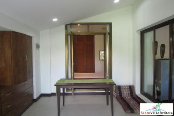 1-Bedroom Ground Floor Apartment with Office in Surin-5