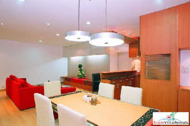 Silom Grand Terrace | Stunning Modern Two Bedroom Apartment a Short Stroll to Lumpini Park and both BTS & MRT Stations-1
