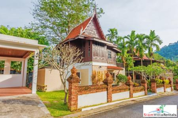 Private Havana | Traditional Thai-Style Three Bedroom Pool Villa for Rent in Bang Jo-1