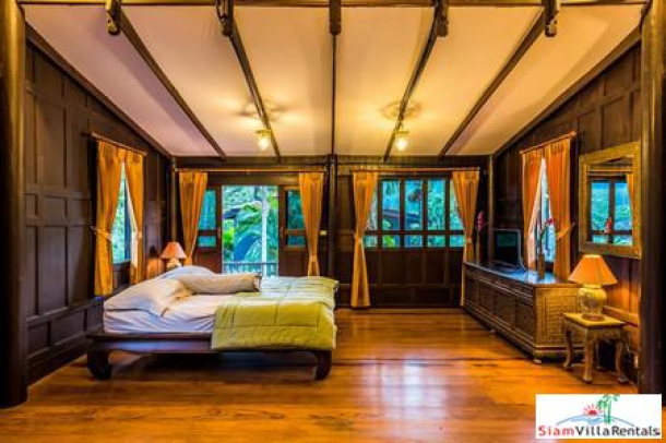 Private Havana | Traditional Thai-Style Three Bedroom Pool Villa for Rent in Bang Jo-6
