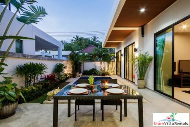 Intira Villa | Modern Three Bedroom Pool Villa for Rent in Rawai near Chalong-13