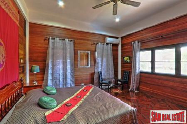Traditional 4-Bedroom Thai-Style Villa with Pool in Rawai-11