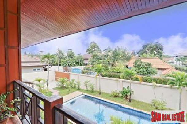 Traditional 4-Bedroom Thai-Style Villa with Pool in Rawai-3