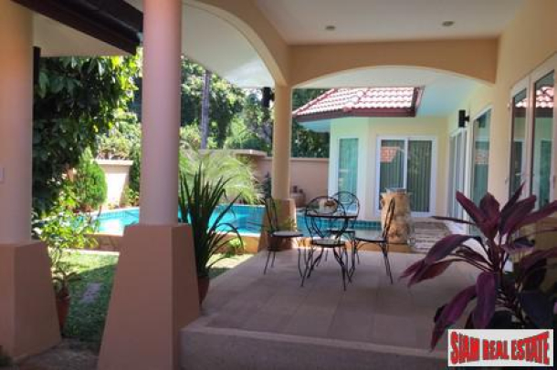 Mediterranean Style Four Bedroom Pool Villa in Thalang for Rent-2