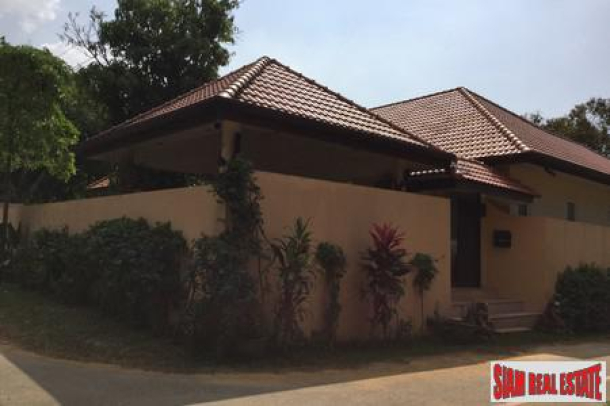 Mediterranean Style Four Bedroom Pool Villa in Thalang for Rent-5