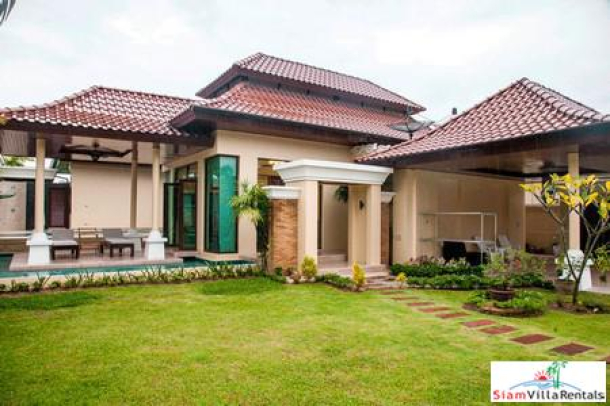 Les Palmares | Modern Four Bedroom Balinese Pool Villa in Bang Tao for Holiday Rental-1