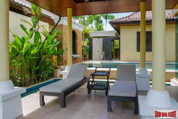Les Palmares | Modern Four Bedroom Balinese Pool Villa for Rent in Bang Tao-14