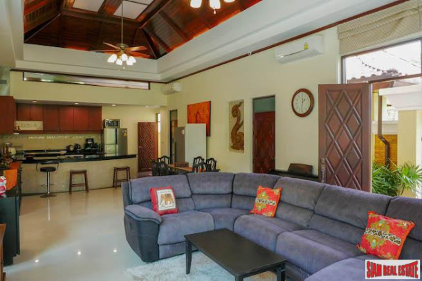 Les Palmares | Modern Four Bedroom Balinese Pool Villa for Rent in Bang Tao-15