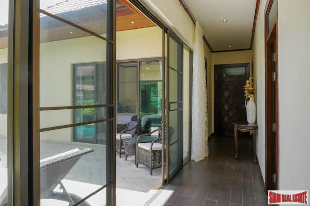 Les Palmares | Modern Four Bedroom Balinese Pool Villa for Rent in Bang Tao-16
