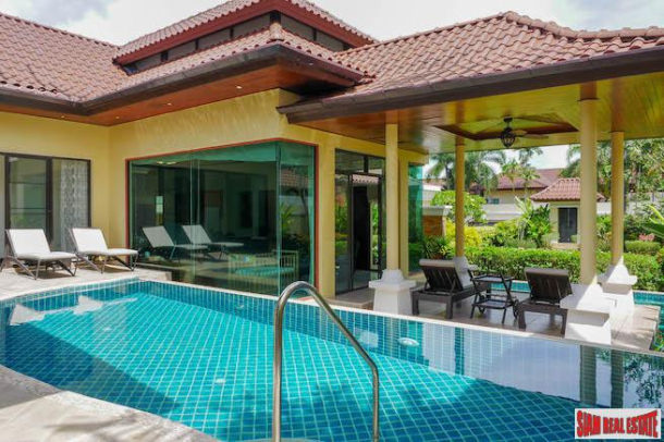 Les Palmares | Modern Four Bedroom Balinese Pool Villa for Rent in Bang Tao-18