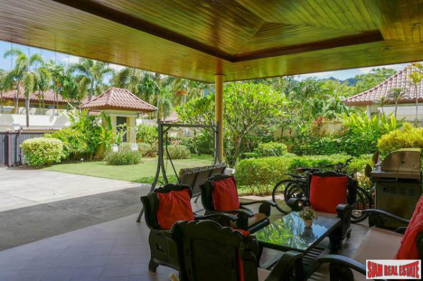 Les Palmares | Modern Four Bedroom Balinese Pool Villa for Rent in Bang Tao-29
