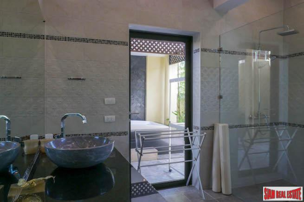 Two Villa Tara | Modern Tropical Four Bedroom Holiday Pool Villa in Layan-26