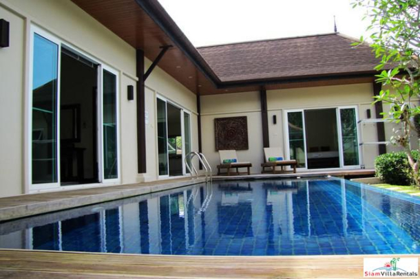 Two Villa Tara | Modern Tropical Four Bedroom Pool Villa for Rent in Layan-18