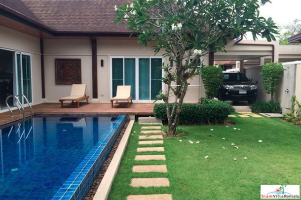 Two Villa Tara | Modern Tropical Four Bedroom Pool Villa for Rent in Layan-19