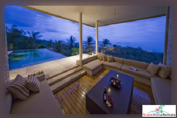 Stunning Panoramic Sea View 3-Bed Villa in Chaweng Noi-3