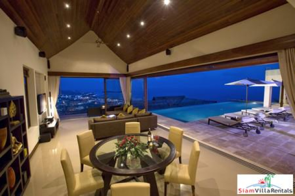 Luxurious Sea View 4-Bed Pool Villa in Chaweng Noi-3
