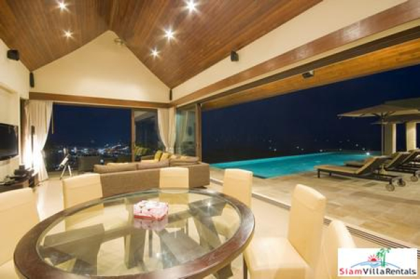 Luxurious Sea View 4-Bed Pool Villa in Chaweng Noi-7