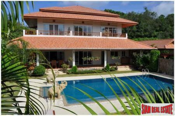 Modern Five Bedroom House with Private Swimming Pool and Large Garden in Rawai-1