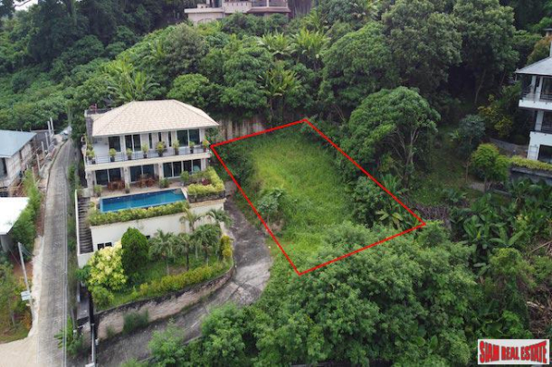 640 sqm of Mountain View Land in Nai Harn for Sale-1