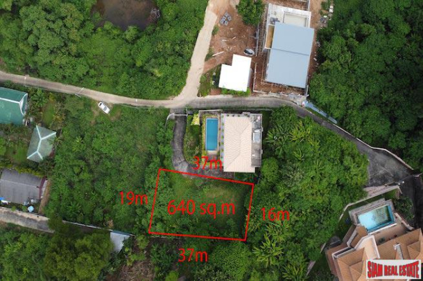 640 sqm of Mountain View Land in Nai Harn for Sale-2