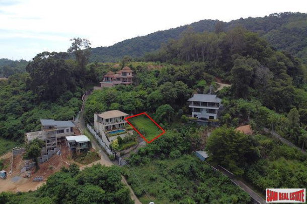640 sqm of Mountain View Land in Nai Harn for Sale-5