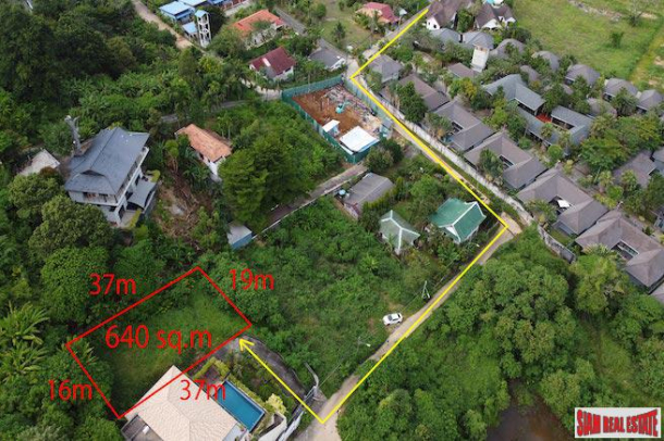 640 sqm of Mountain View Land in Nai Harn for Sale-6