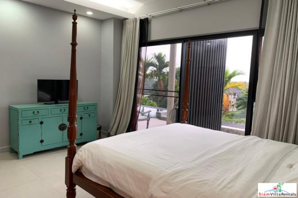 Baan Maneekram | New Modern Three Bedroom Pool Villa for Rent in Chalong-17