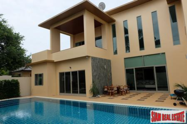 Spacious Four Bedroom Private Pool Villa for Rent in Rawai-8