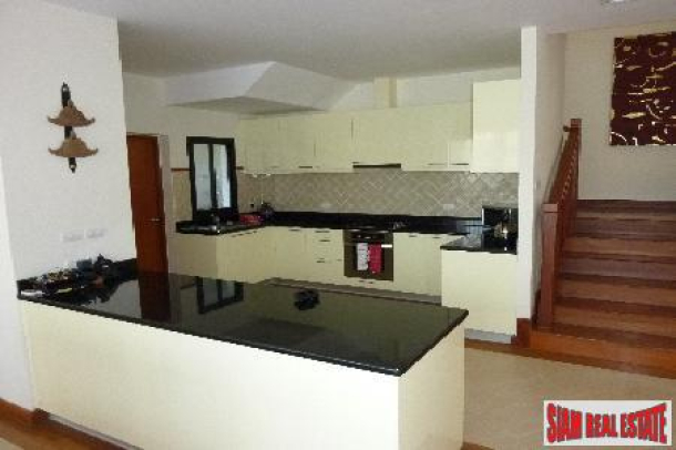 New, Colonial-Style Luxury House with Pool and Garden Near Phra Kanong-9