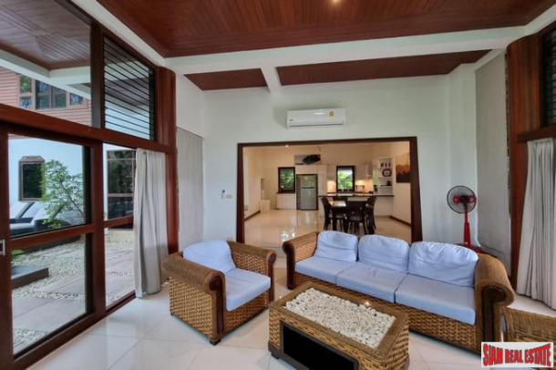 Thai Teak Four Bedroom Pool Villa for Rent in Rawai-10