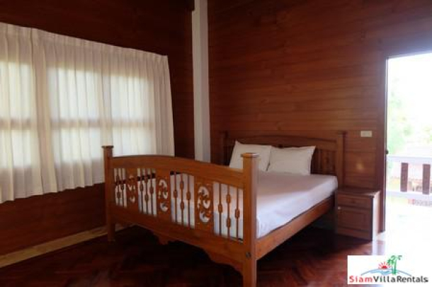 Thai Teak Four Bedroom Pool Villa for Rent in Rawai-15