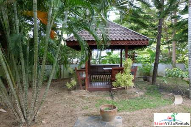 Thai Teak Four Bedroom Pool Villa for Rent in Rawai-16