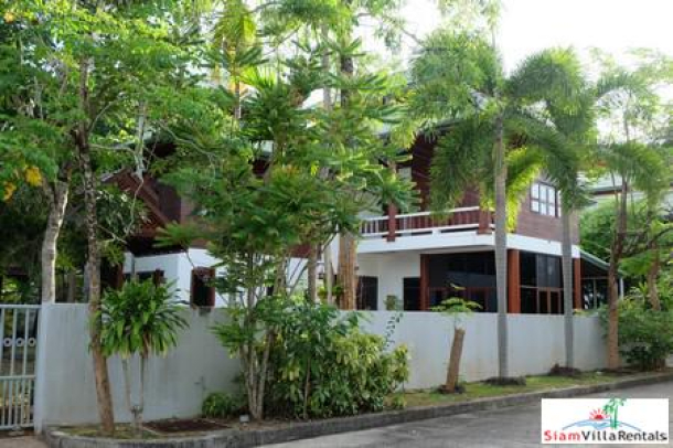 Thai Teak Four Bedroom Pool Villa for Rent in Rawai-18