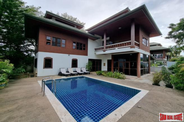 Thai Teak Four Bedroom Pool Villa for Rent in Rawai-2