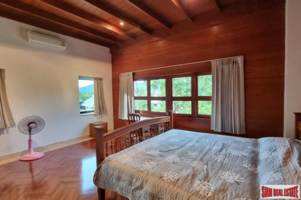 Thai Teak Four Bedroom Pool Villa for Rent in Rawai-21