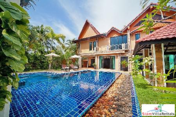 Four Bedroom Tropical Modern Bang Tao Pool Villa for Rent-1