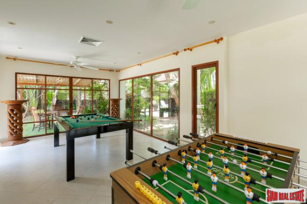 Spacious 5-Bedroom Pool Villa in Surin with Games Room ++-13